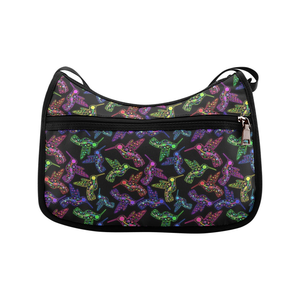 Floral Hummingbird Crossbody Bags