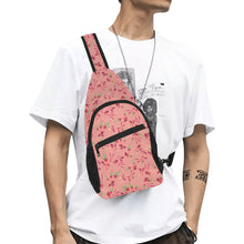 Load image into Gallery viewer, Swift Floral Peach Rouge Remix Chest Bag
