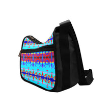 Load image into Gallery viewer, Between the Mountains Blue Crossbody Bags
