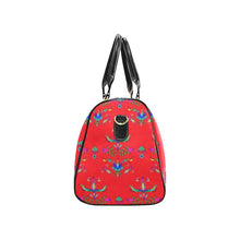 Load image into Gallery viewer, Dakota Damask Red Waterproof Travel Bag
