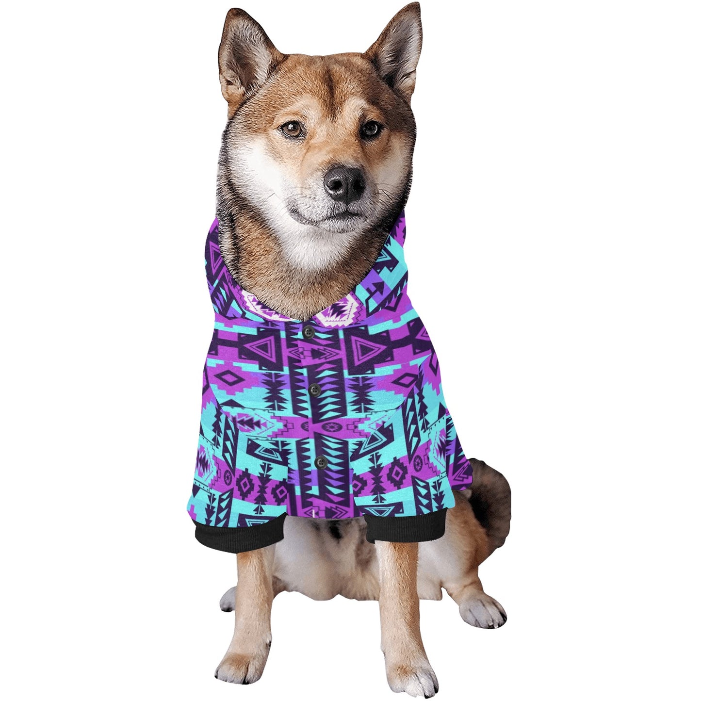 Chiefs Mountain Moon Shadow Pet Dog Hoodie