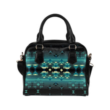 Load image into Gallery viewer, Inspire Green Shoulder Handbag
