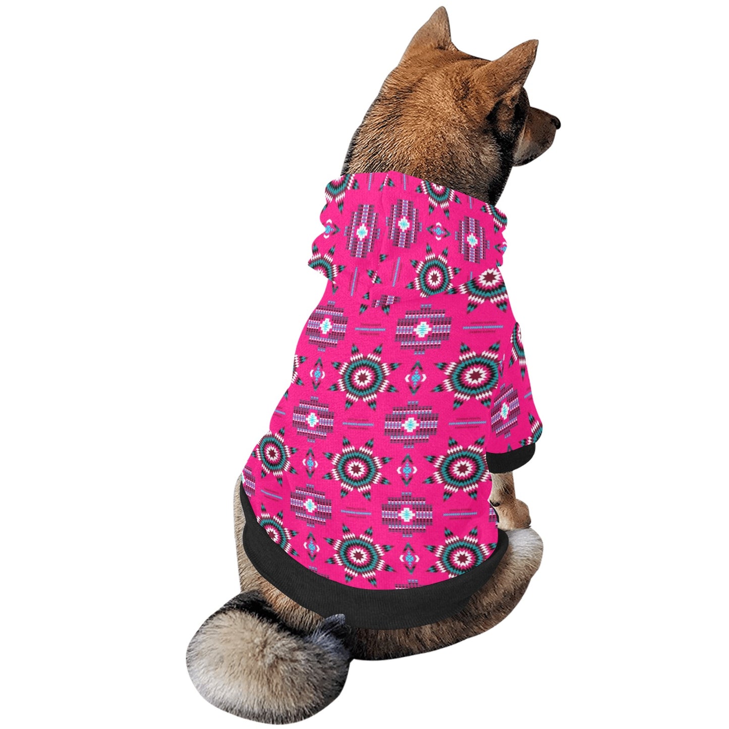 Rising Star Strawberry Moon Pet Dog Hoodie