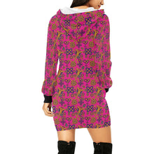 Load image into Gallery viewer, Rainbow Tomorrow Tulip Hoodie Dress
