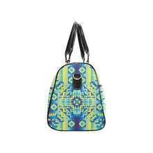 Load image into Gallery viewer, Kaleidoscope Jaune Bleu New Waterproof Travel Bag/Small
