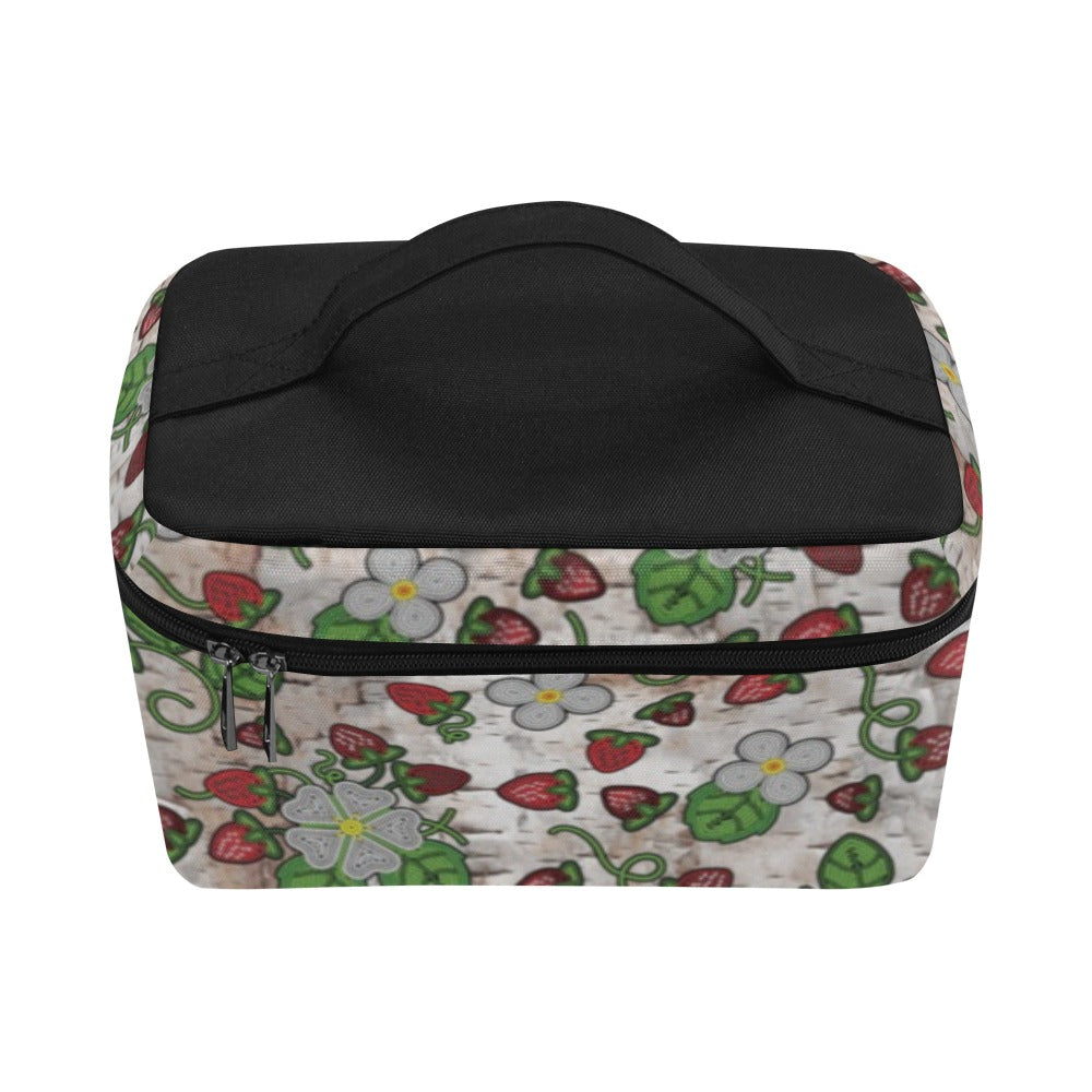 Strawberry Dreams Br Bark Cosmetic Bag/Large