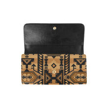 Load image into Gallery viewer, Chiefs Mountain Tan Women&#39;s Trifold Wallet
