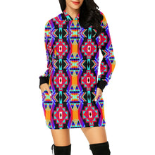 Load image into Gallery viewer, Fancy Bustle Hoodie Dress
