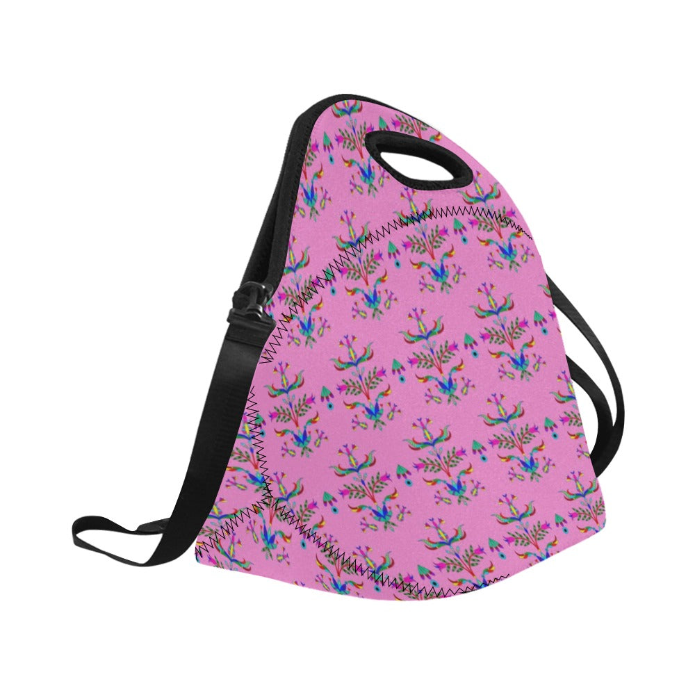 Dakota Damask Cheyenne Pink Neoprene Lunch Bag/Large