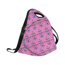 Load image into Gallery viewer, Dakota Damask Cheyenne Pink Neoprene Lunch Bag/Large
