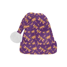 Load image into Gallery viewer, Gathering Yellow Purple Santa Hat
