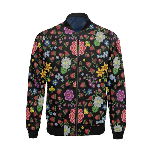 Berry Pop Midnight Bomber Jacket