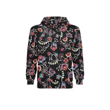 Load image into Gallery viewer, Floral Danseur Men&#39;s Long Sleeve Fleece Hoodie
