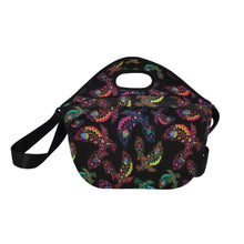 Load image into Gallery viewer, Neon Floral Eagles Neoprene Lunch Bag/Large
