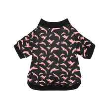 Load image into Gallery viewer, Strawberry Black Pet Dog Round Neck Shirt
