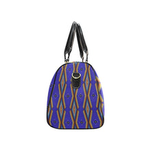 Load image into Gallery viewer, Diamond in the Bluff Blue Waterproof Travel Bag
