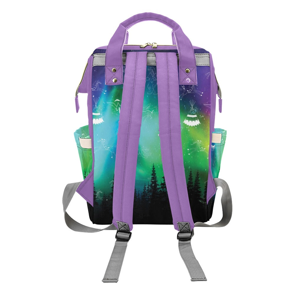 Aurora Medicine Animals Multi-Function Diaper Backpack/Diaper Bag