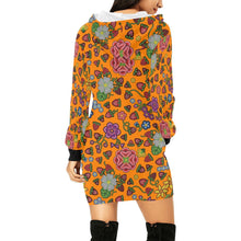 Load image into Gallery viewer, Berry Pop Carrot Hoodie Dress
