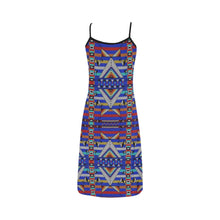 Load image into Gallery viewer, Medicine Blessing Blue Alcestis Slip Dress
