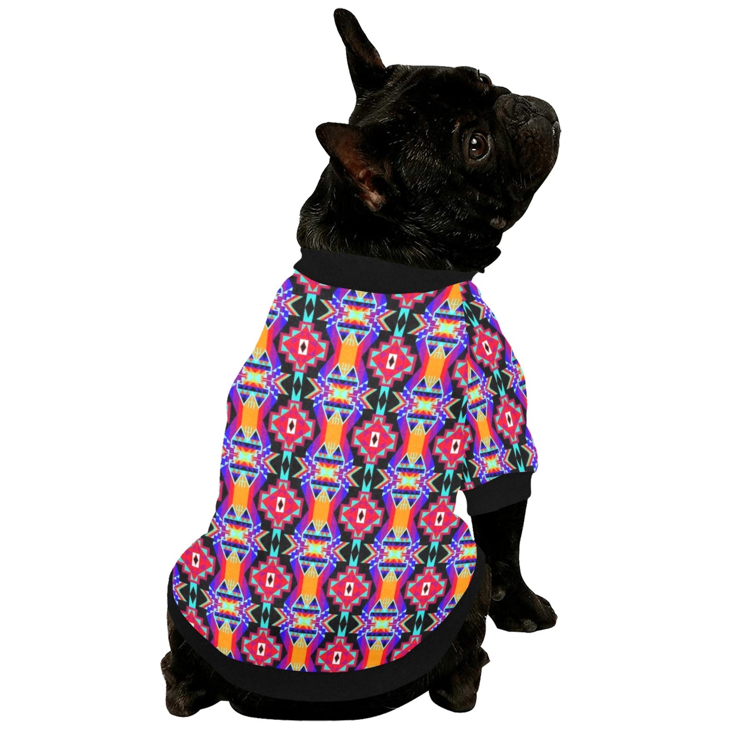 Fancy Bustle Pet Dog Round Neck Shirt