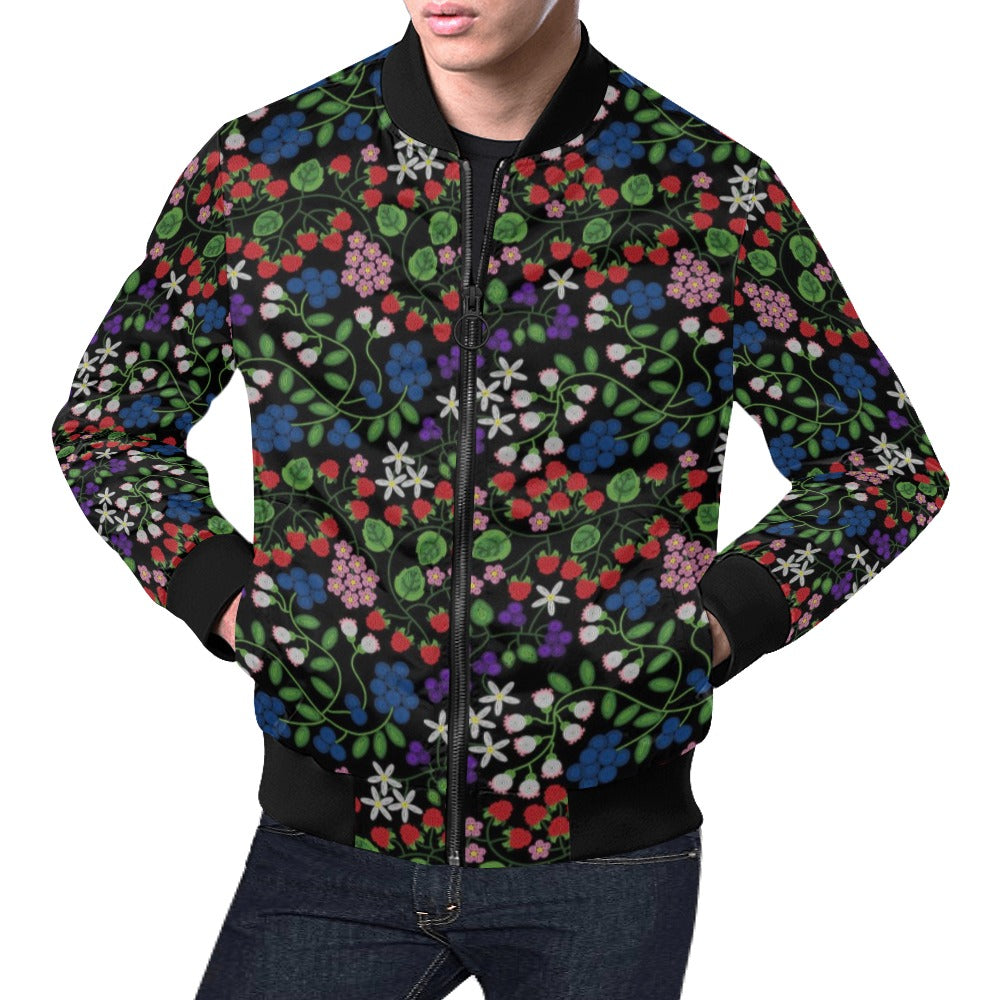 Takwakin Harvest Midnight Bomber Jacket for Men