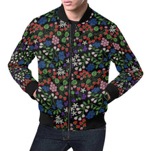 Load image into Gallery viewer, Takwakin Harvest Midnight Bomber Jacket for Men
