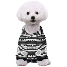 Load image into Gallery viewer, Okotoks Black and White Pet Dog Hoodie
