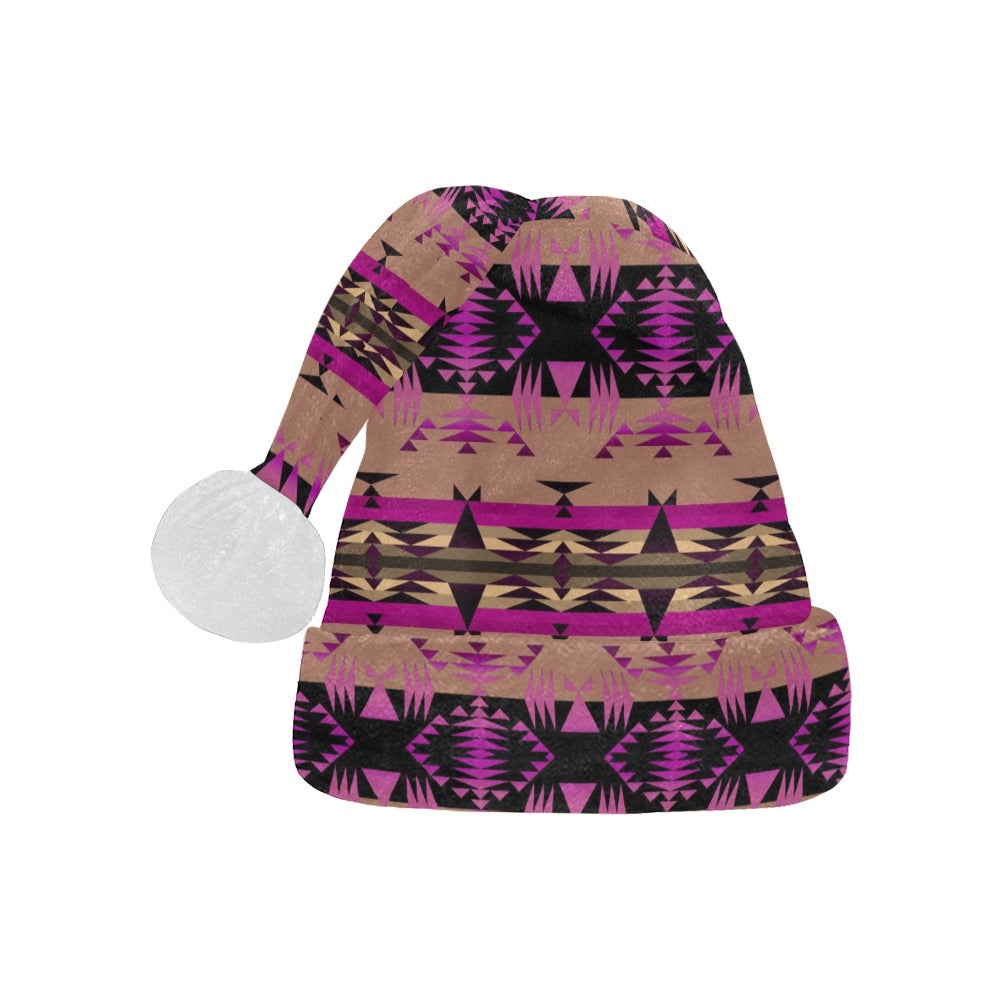 Between the Mountains Berry Santa Hat