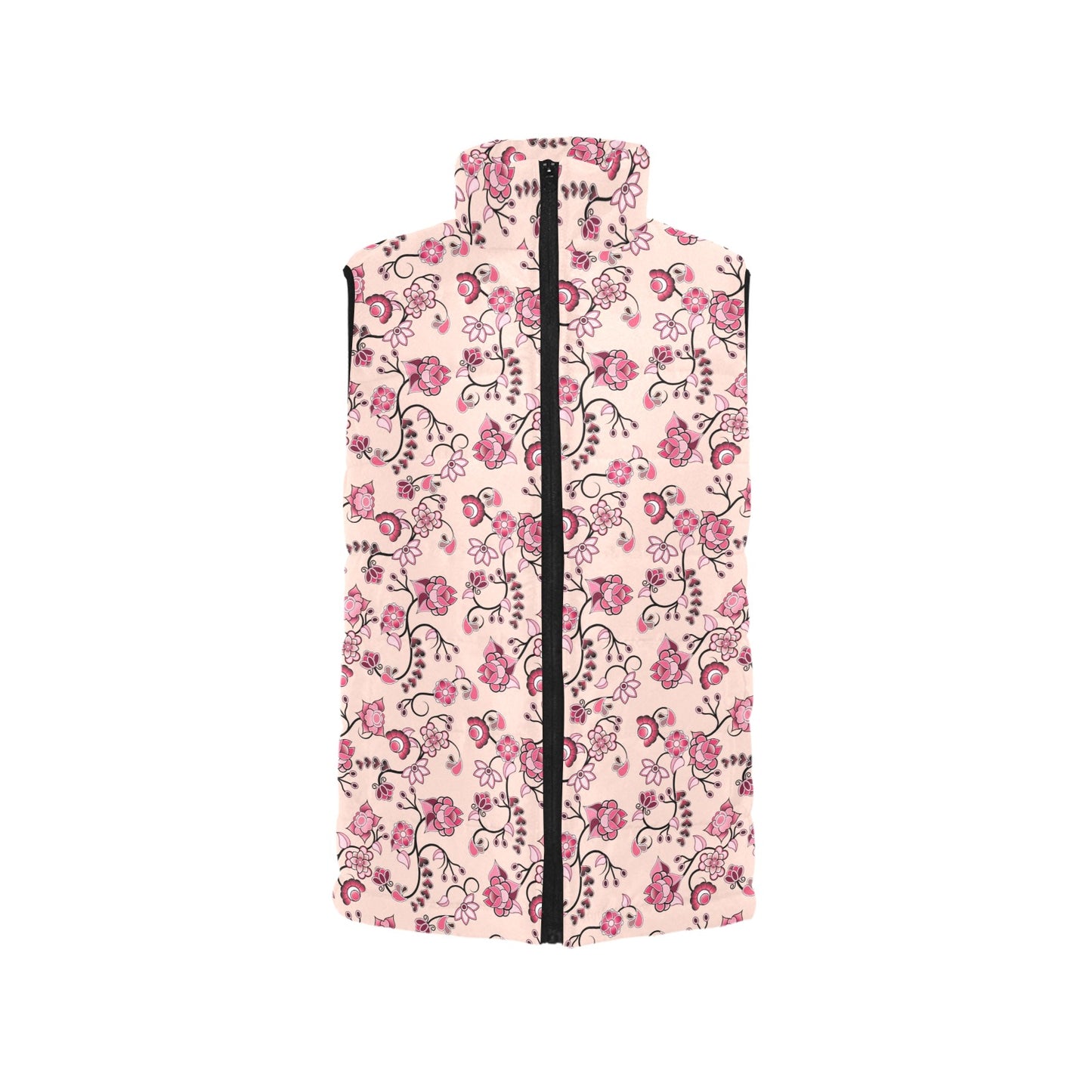 Floral Amour Women's Padded Vest Jacket