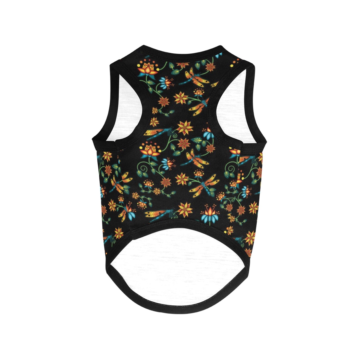 Dragon Lily Noir Pet Tank Top