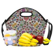 Load image into Gallery viewer, Berry Pop Bright Birch Neoprene Lunch Bag/Large
