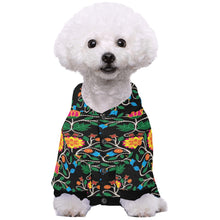 Load image into Gallery viewer, Floral Beadwork Four Clans Pet Dog Hoodie
