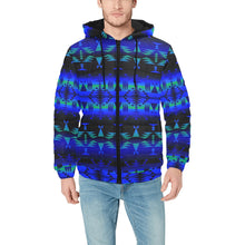 Load image into Gallery viewer, Between the Blue Ridge Mountains Men&#39;s Padded Hooded Jacket
