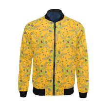 Load image into Gallery viewer, Willow Bee Sunshine Bomber Jacket for Men
