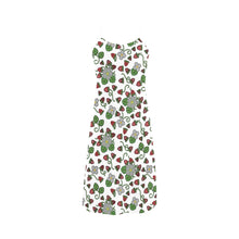 Load image into Gallery viewer, Strawberry Dreams White Alcestis Slip Dress
