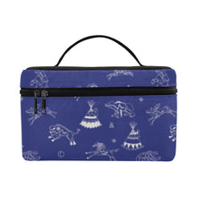 Load image into Gallery viewer, Ledger Dables Blue Cosmetic Bag
