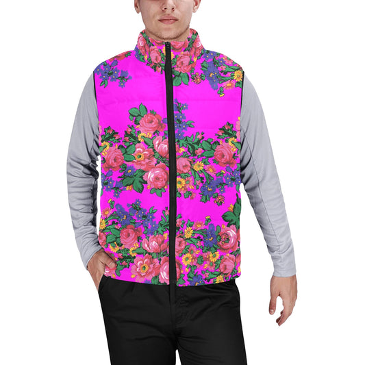 Kokum's Revenge Blush Men's Padded Vest Jacket