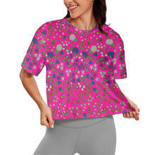 Load image into Gallery viewer, Grandmother Stories Blush Crop Top
