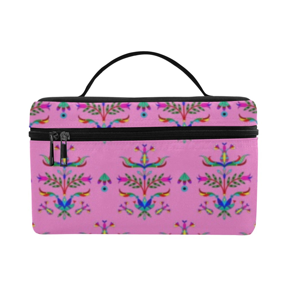 Dakota Damask Cheyenne Pink Cosmetic Bag/Large