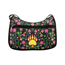 Load image into Gallery viewer, Floral Bearpaw Pink and Yellow Crossbody Bags
