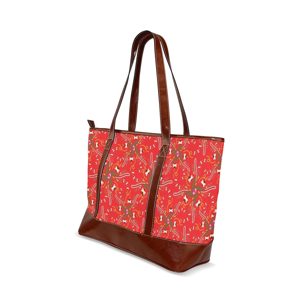 Willow Bee Cardinal Tote Handbag