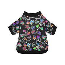 Load image into Gallery viewer, Indigenous Paisley Black Pet Dog Round Neck Shirt
