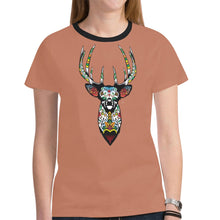 Load image into Gallery viewer, Elk Spirit Guide (Brown) New T-shirt for Women
