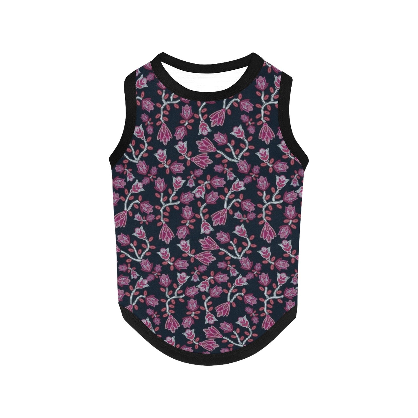 Beaded Pink Pet Tank Top