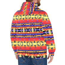 Load image into Gallery viewer, Between the San Juan Mountains Men&#39;s Long Sleeve Fleece Hoodie
