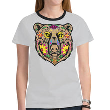 Load image into Gallery viewer, Bear Spirit Guide Gray T-shirt for Women
