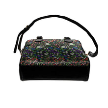 Load image into Gallery viewer, Grandmother Stories Midnight Shoulder Handbag
