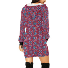 Load image into Gallery viewer, Cardinal Garden Hoodie Dress
