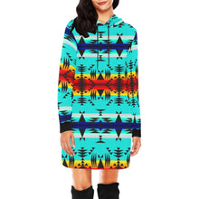 Load image into Gallery viewer, Between the Mountains Hoodie Dress
