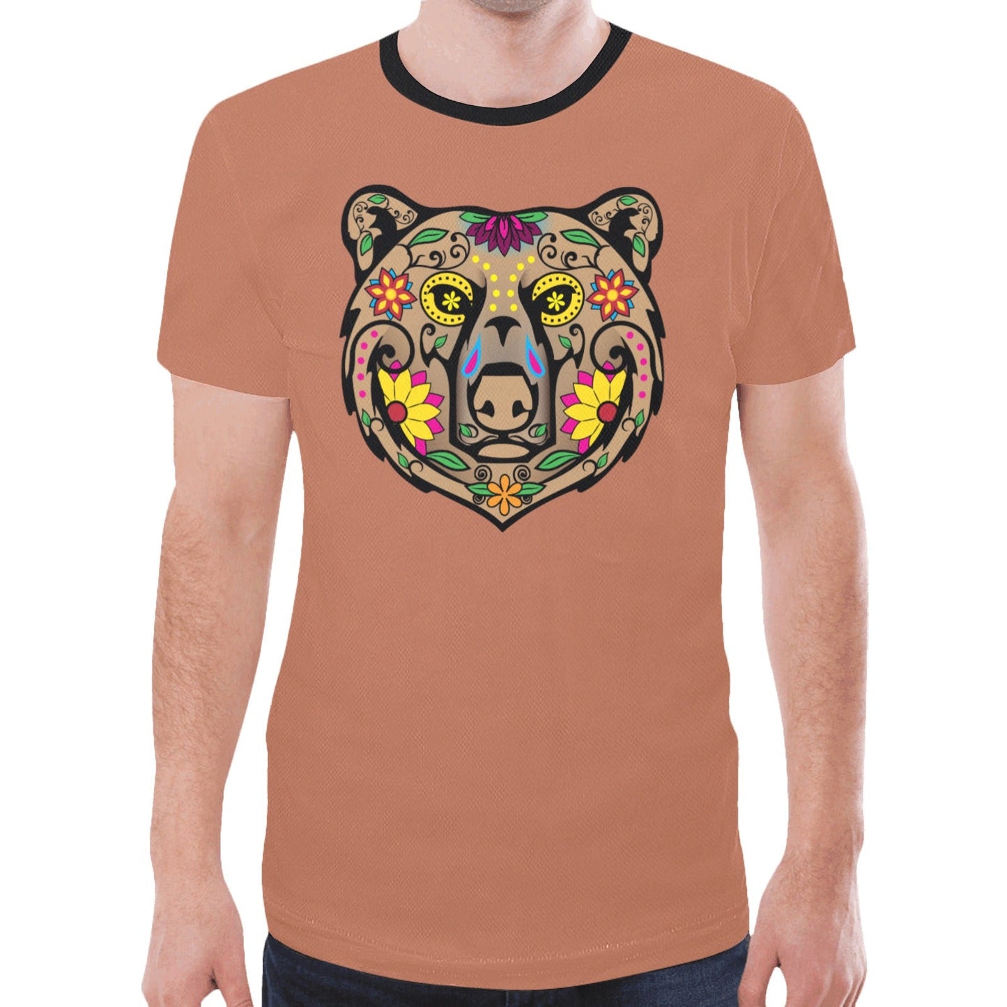 Bear Spirit Guide Brown T-shirt for Men